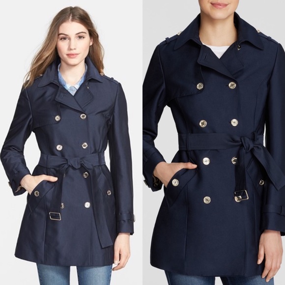 Calvin Klein Trench Rain Coat - Picture 2 of 16